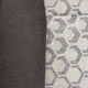 Grå mocka / Grå och beige jacquard